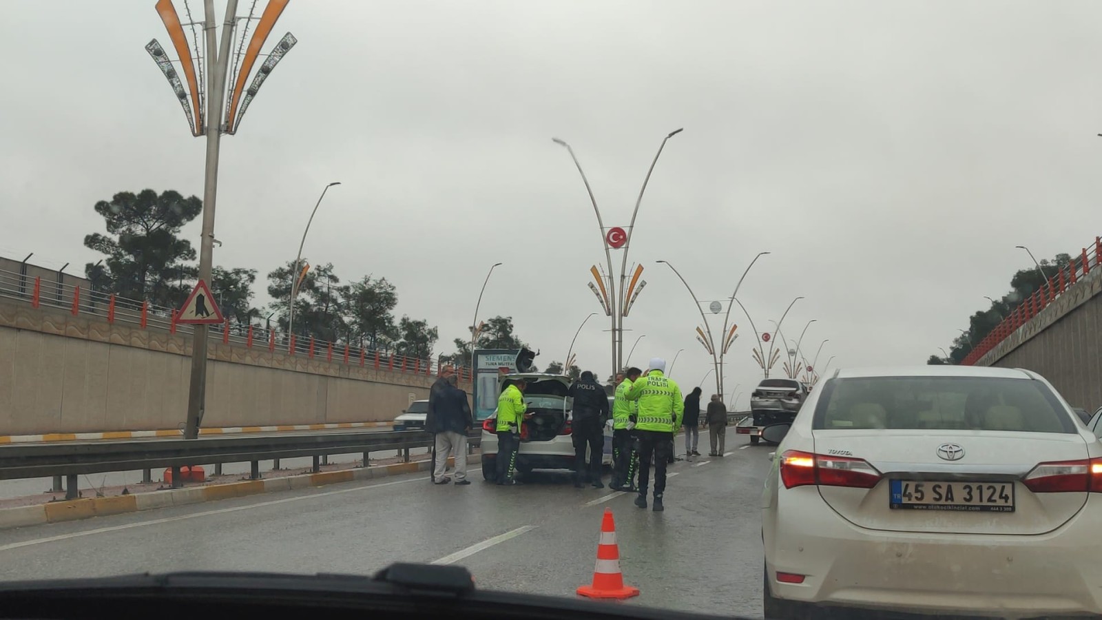 Haliliye’de meydana gelen kazada 1 kişi yaralandı;