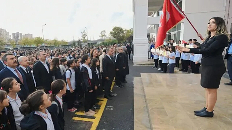 Pazartesi tüm okullarda şehitler için saygı duruşunda bulunulacak;