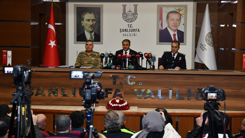 Şanlıurfa Valisi Şıldak'tan 10 Ocak Gazeteciler Günü Mesajı;