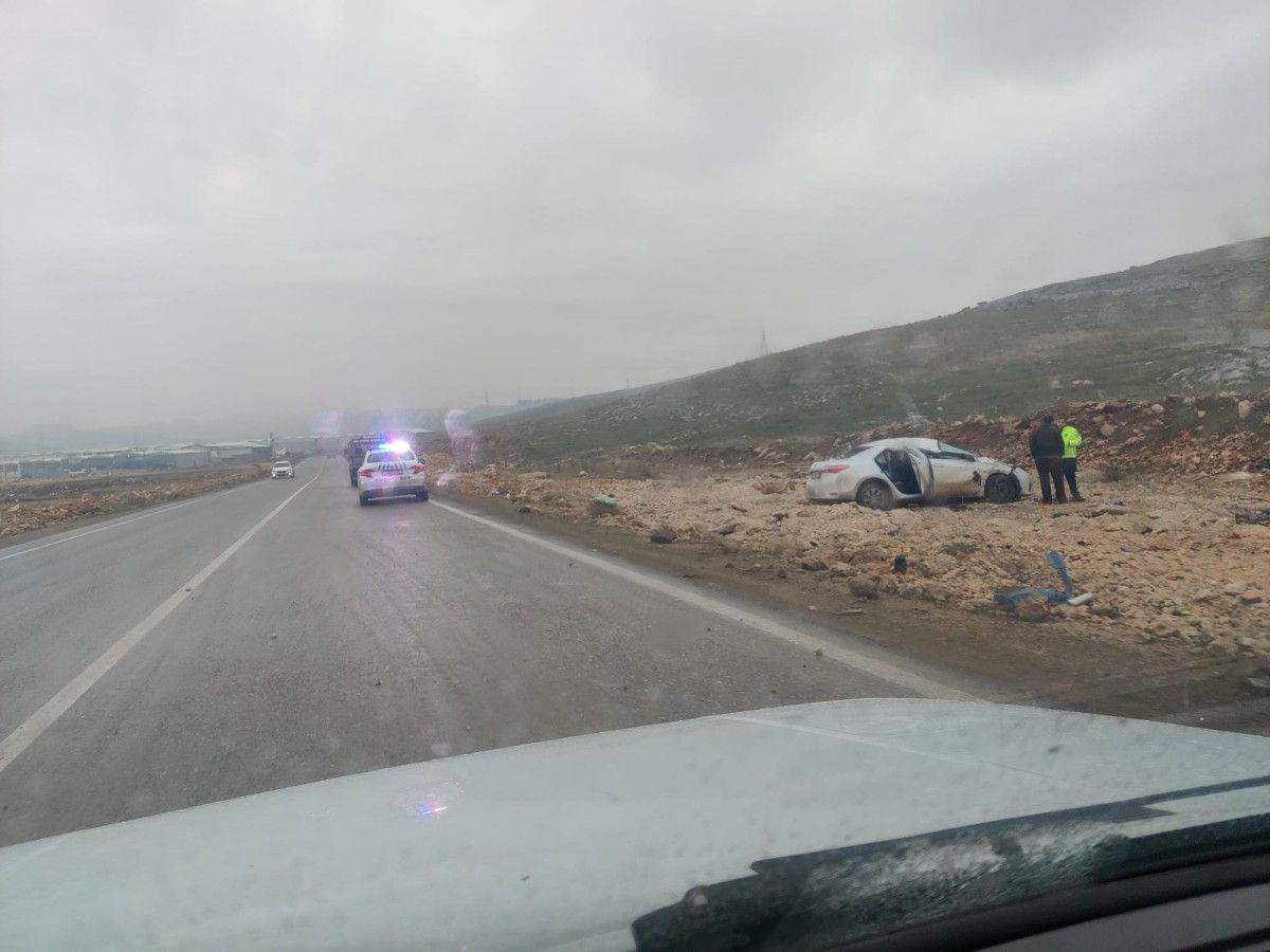 Şanlıurfa’da tek taraflı feci kaza!;