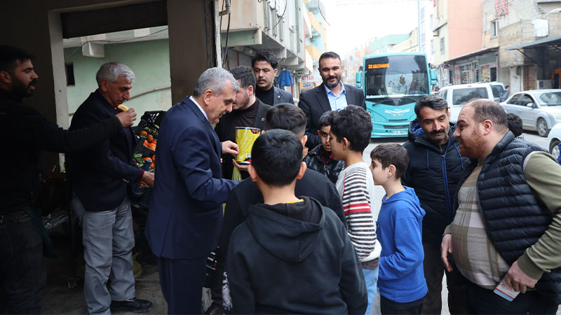 Başkan Beyazgül esnafla buluştu;