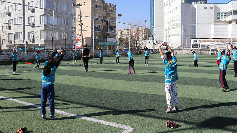 Haliliye Belediyesi futbol okulu miniklerin adresi oldu