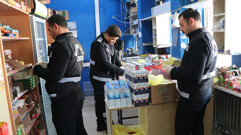 Haliliye Belediyesinden okul kantinlerine sıkı denetimi;