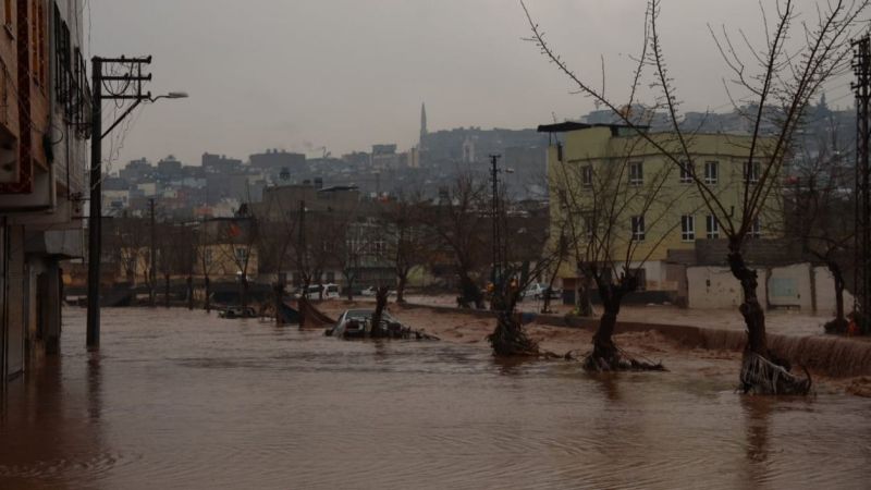 Şanlıurfa'da kırsalda okullar tatil edildi;