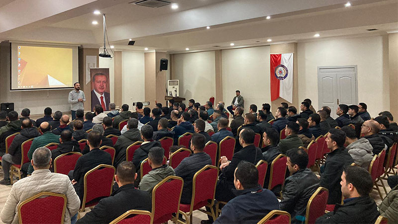 Şanlıurfa’da özel güvenlik görevlilerine seminer verildi;