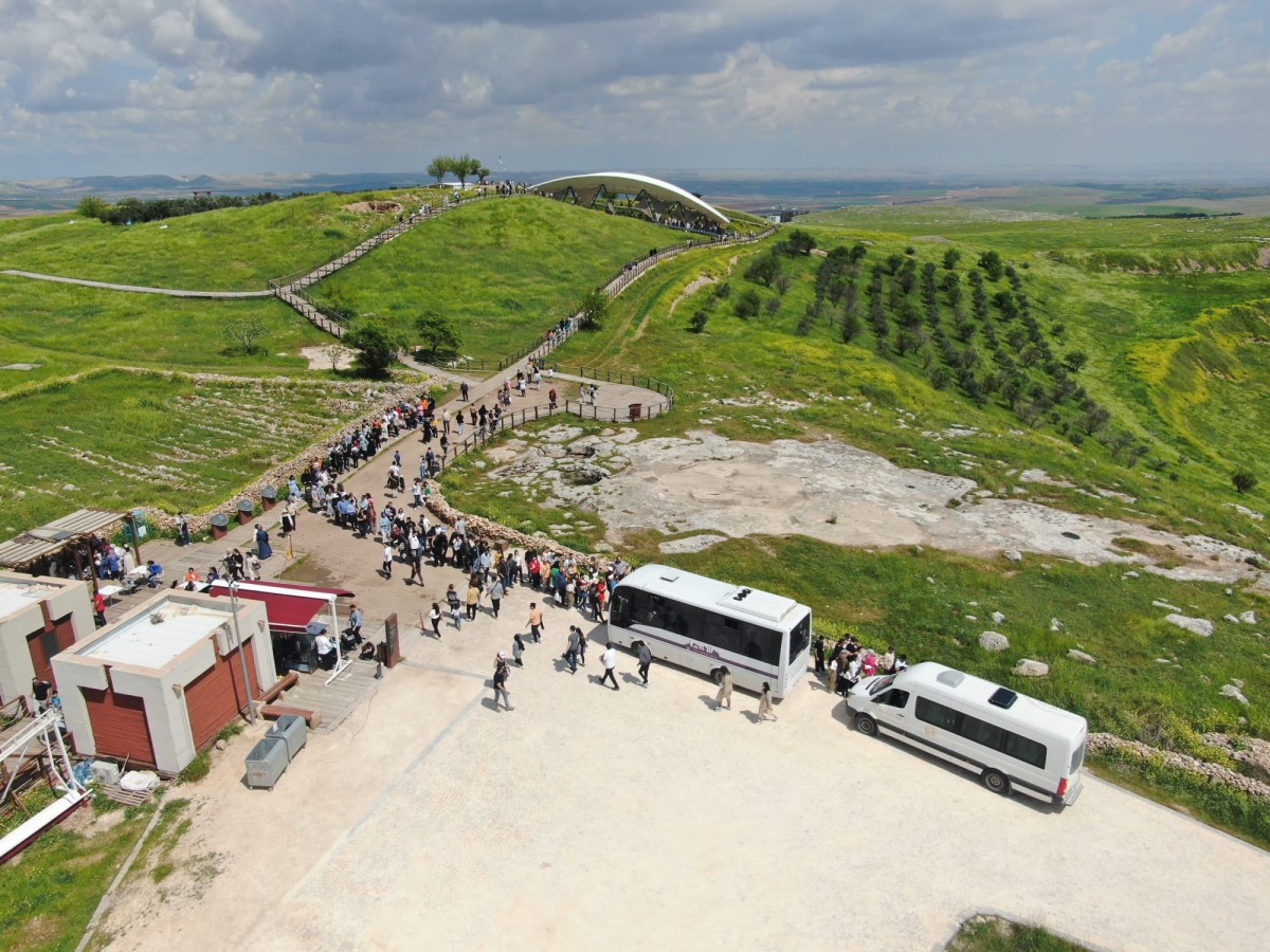 Göbeklitepe Ramazan Bayramı'nda rekor kırdı;