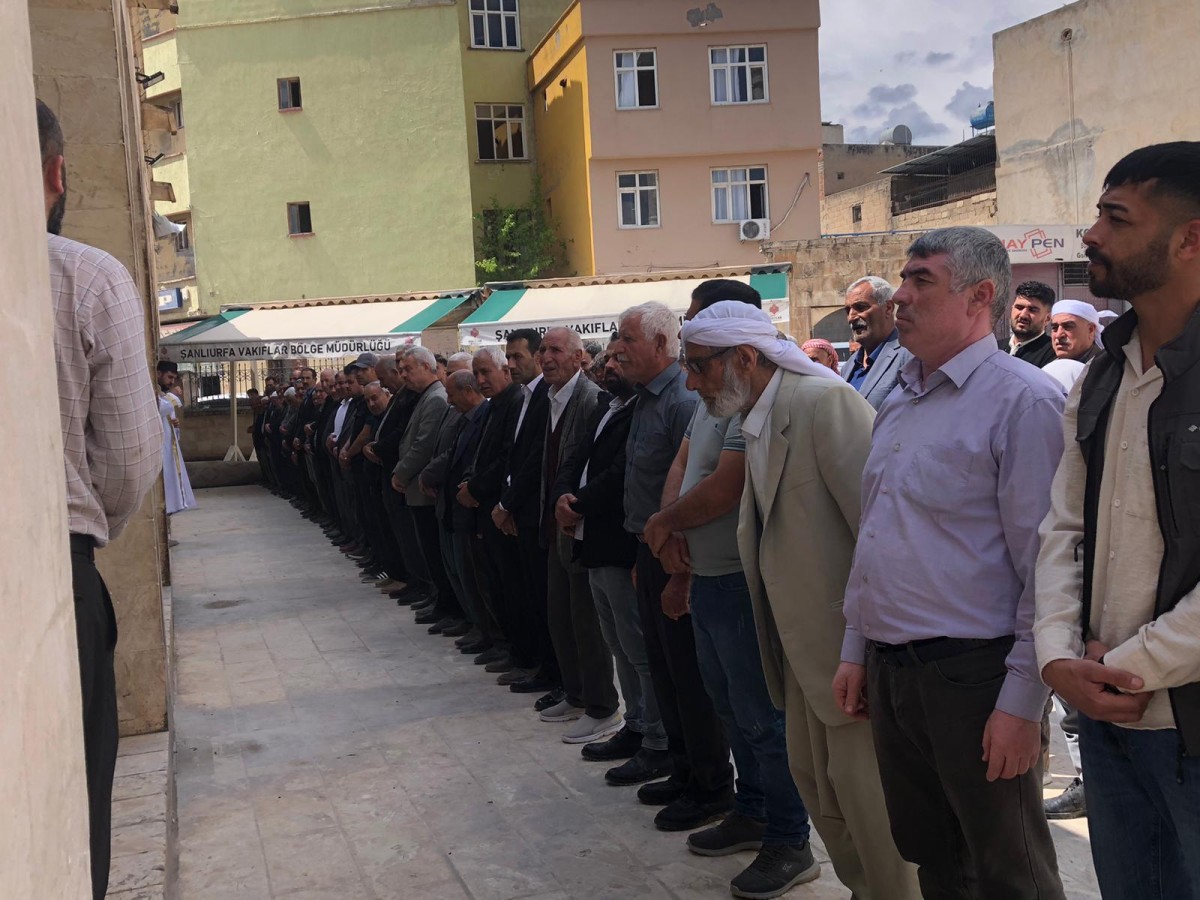 Şanlıurfa’da Hamas liderinin oğulları için gıyabi cenaze namazı;