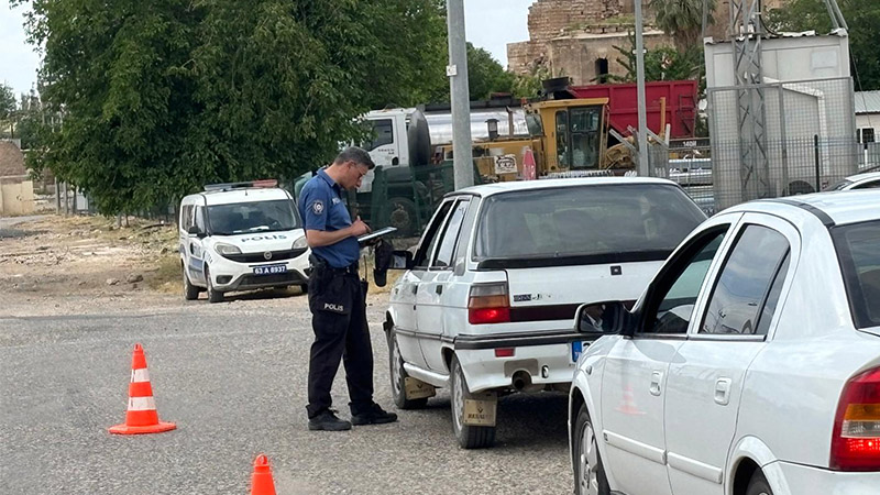 Harran'da asayiş operasyonunda 71 kişi sorgulandı