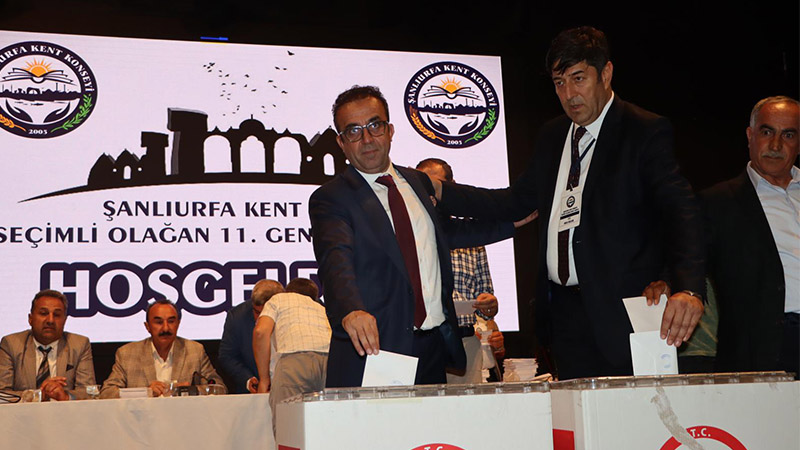 Şanlıurfa Kent Konseyi Başkanı Hartavioğlu oldu;