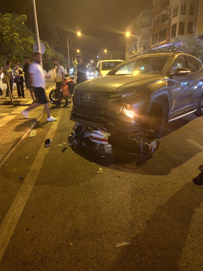 Haliliye'de trafik kazası, 1 yaralı