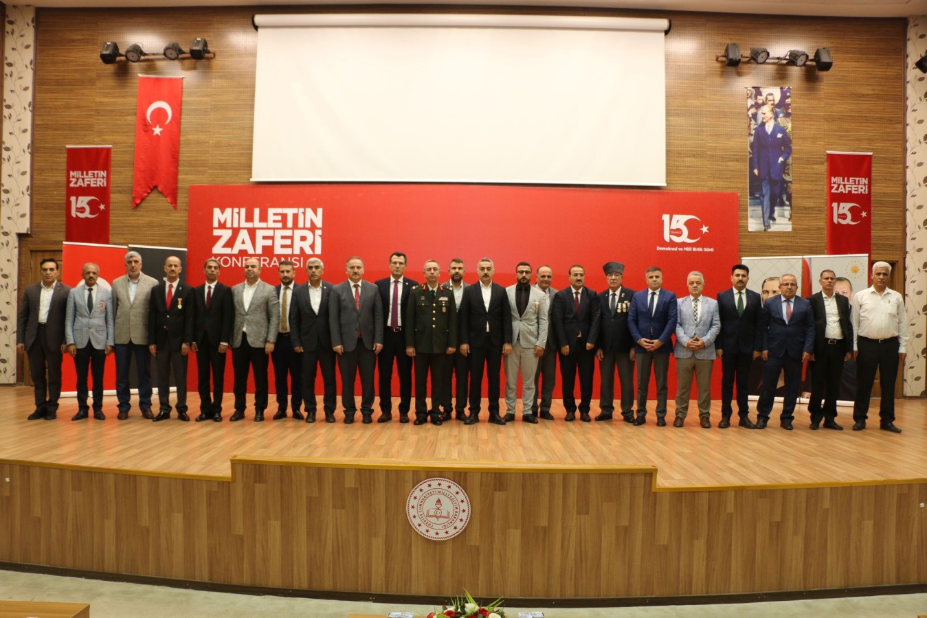 Şanlıurfa’da "Milletin Zaferi" konulu konferans;