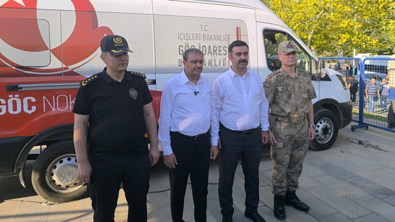 Vali Şıldak Şanlıurfa’daki göçmenler hakkında önemli açıklamalarda bulundu;