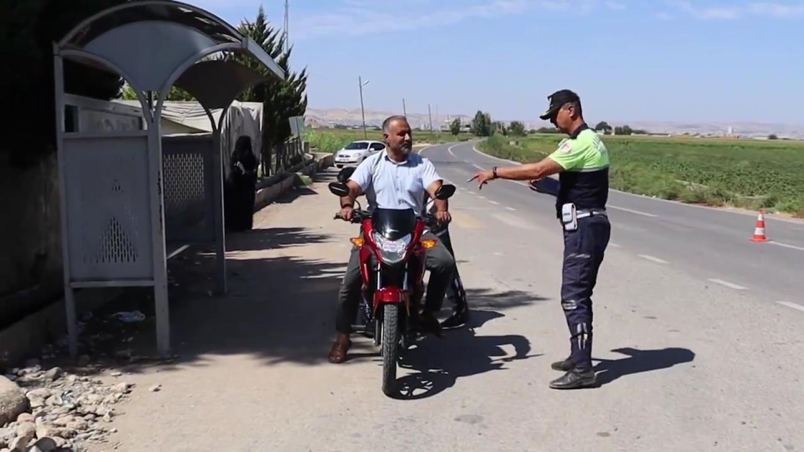 Şanlıurfa’da kurallara uymayan motosiklet sürücülerine ceza yağdı;