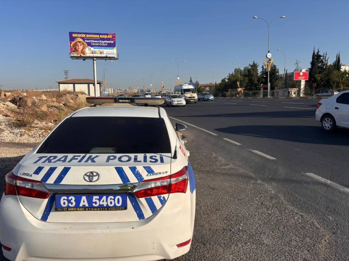 Şanlıurfa'da radar denetimi sürüyor;