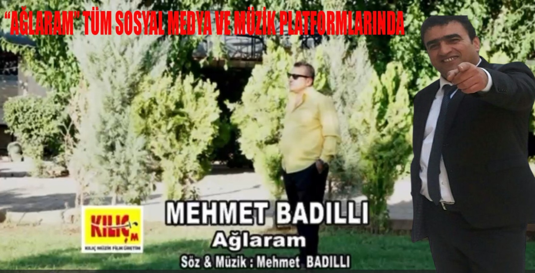 BADILLI’NIN SON KLİBİ “AĞLARAM” ÇIKTI